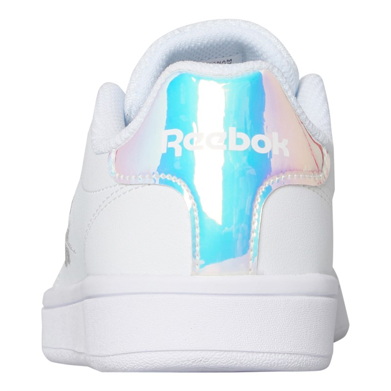 Reebok Classics Womens Reebok Royal Complete Sport Trainers White/Silver Metallic/White