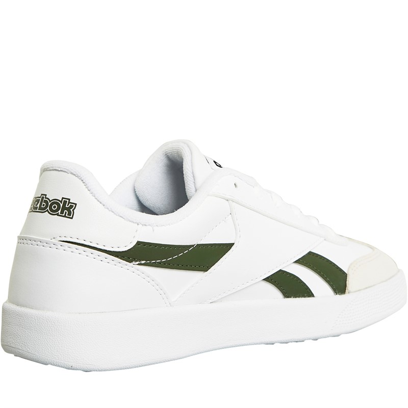 Reebok Classics Reebok Smash Edge S Trainers White/Core Black/Varsity Green