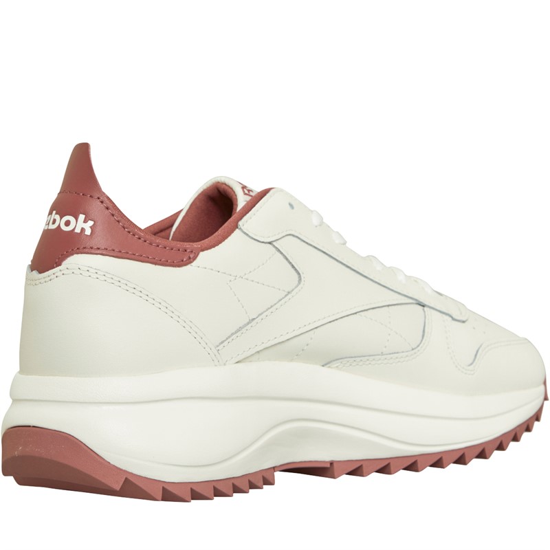 Reebok Classics Womens Classic Leather SP Extra Trainers Chalk/Chalk/Sedona Rose