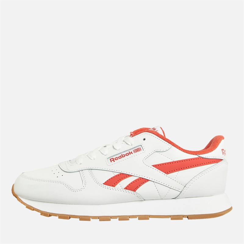 Reebok Classics Junior Sneaker Leder Kirschrot FuBbekleidung WeiB Gummi