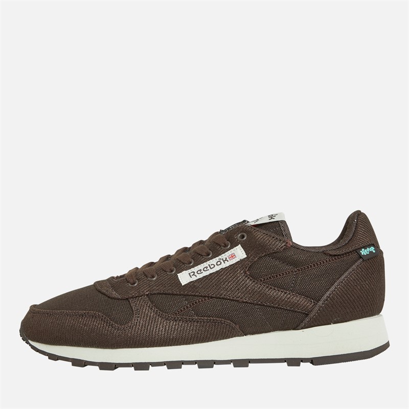 Reebok Classics Baskets en cuir classiques Marron foncé/Marron foncé/Vincha