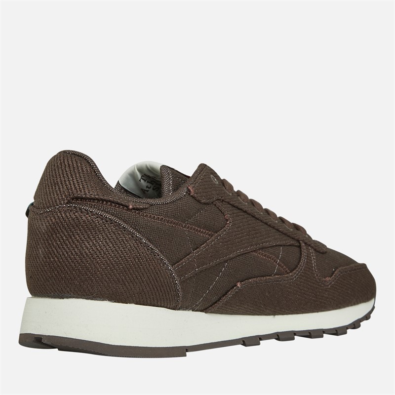 Reebok Classics Baskets en cuir classiques Marron foncé/Marron foncé/Vincha