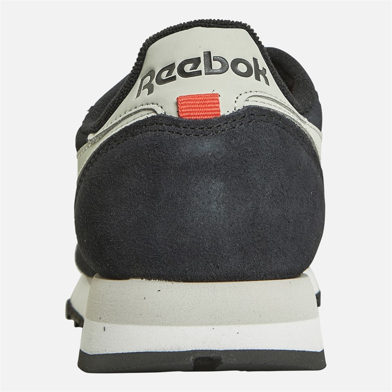 Reebok Classics Klassiske Læder Sneakers Sort/Stålgrå/Kirsebær