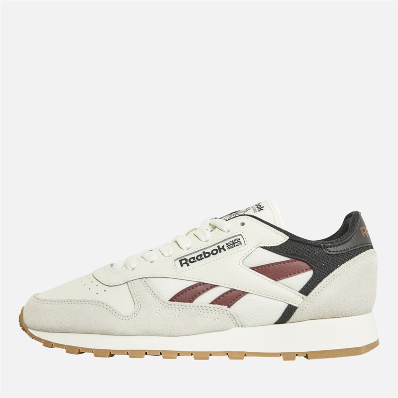 Reebok Classics Klassiske Læder Træningssko Kridt/Klassisk Maroon/Core Black