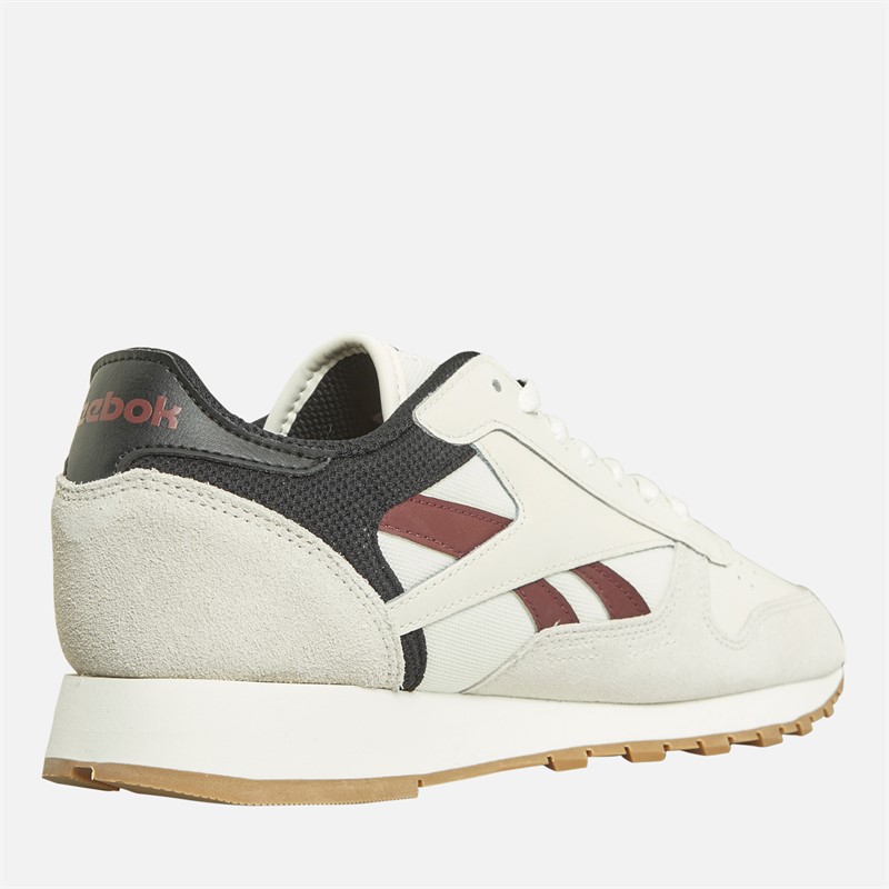 Reebok Classics Klassiske Læder Træningssko Kridt/Klassisk Maroon/Core Black