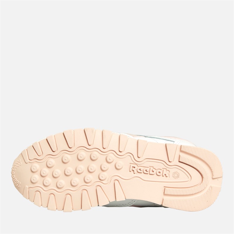 Reebok Classics Baskets en cuir bébé Fille Blanc/Rose/Blanc