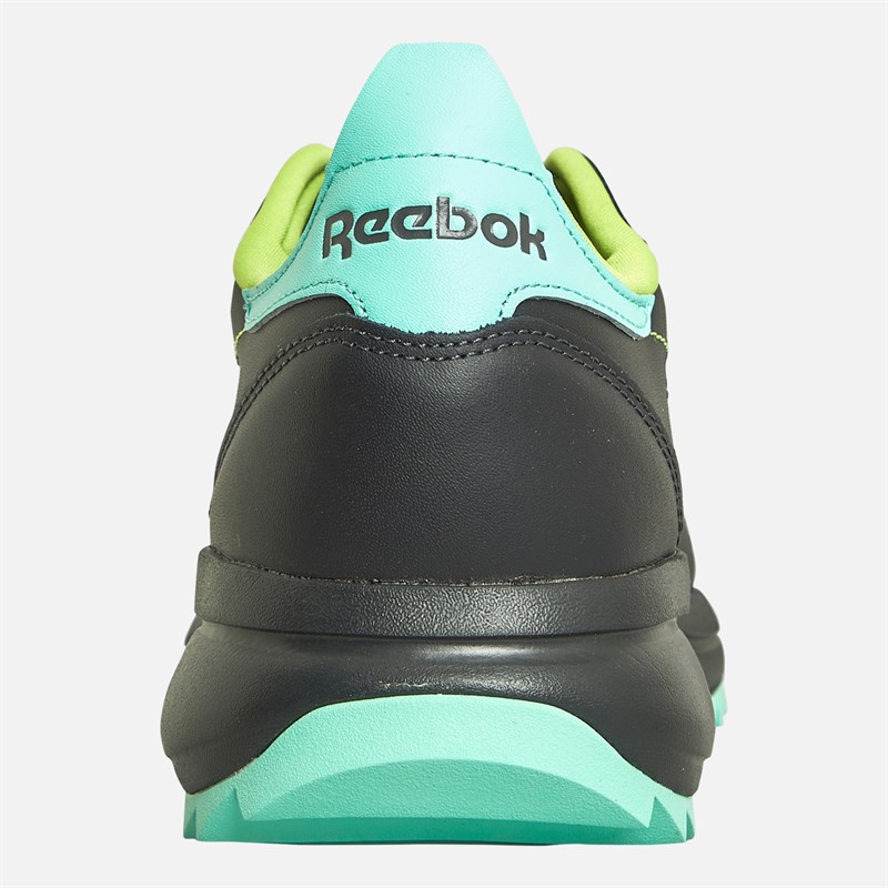 Reebok Classics Damen Classic Leder SP Extra Sneaker Grau/Grau/Laser Lime