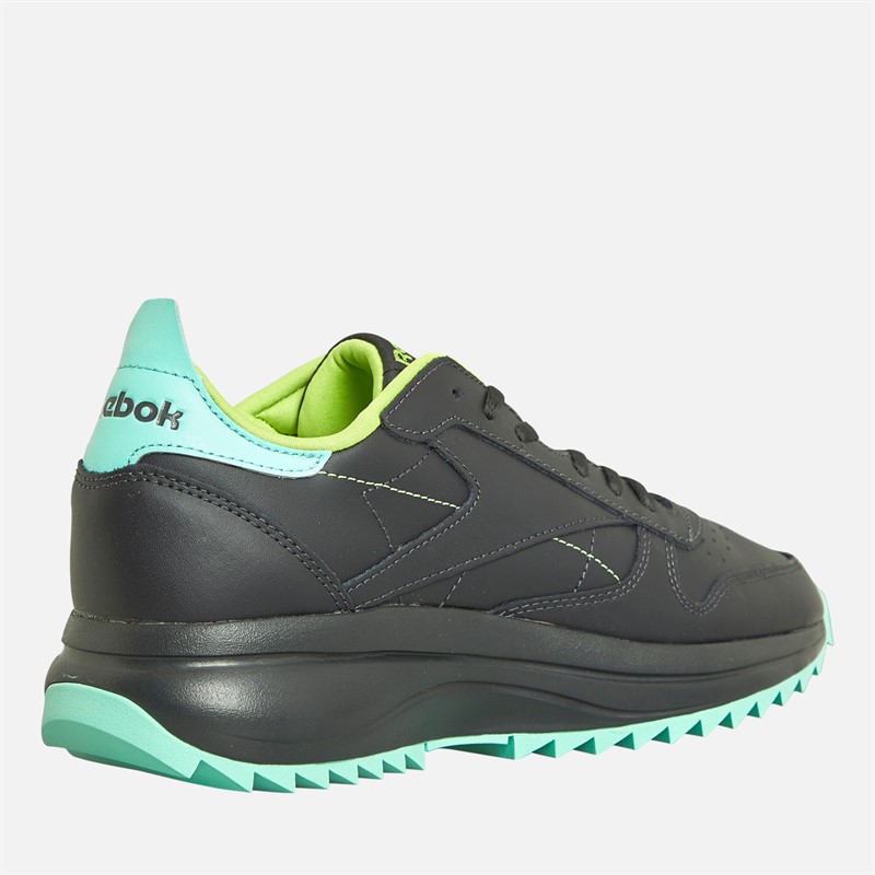 Reebok Classics Damen Classic Leder SP Extra Sneaker Grau/Grau/Laser Lime