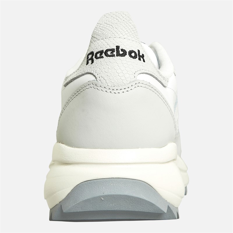 Reebok Classics Baskets classiques en cuir Femme Blanc/Gris froid/Gris froid