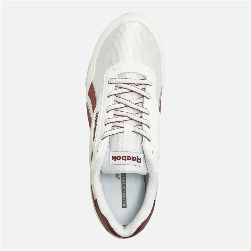 Reebok Classics Dames Rewind Run Sneakers Fodtøj Hvid/Sedona Rose/Klassisk Maroon