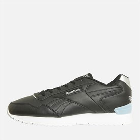 Reebok Classics Dames Glide Ripple Sneakers Zwart/Zilver Metallic/Blauw