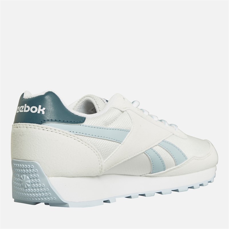 Reebok Classics Chaussures de course Rewind Femme Blanc/Bleu Feel Good/Bleu Hoops