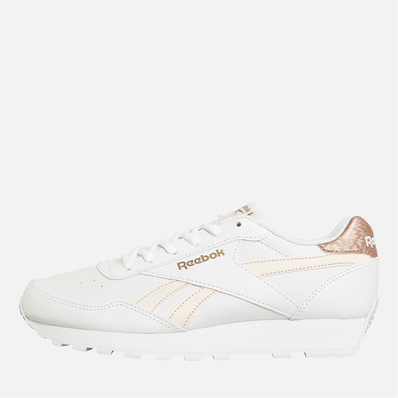 Reebok Classics Damen Sneaker Rewind Run Weiß / Porzellan Rosa / Roségold