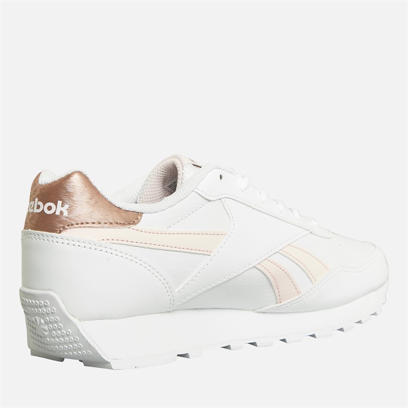 Reebok Classics Damen Sneaker Rewind Run Weiß / Porzellan Rosa / Roségold