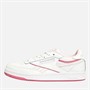Reebok Classics Club C Revenge buty dla dziewczynki kolor biały/prawdziwy różowy/pikselowy różowy