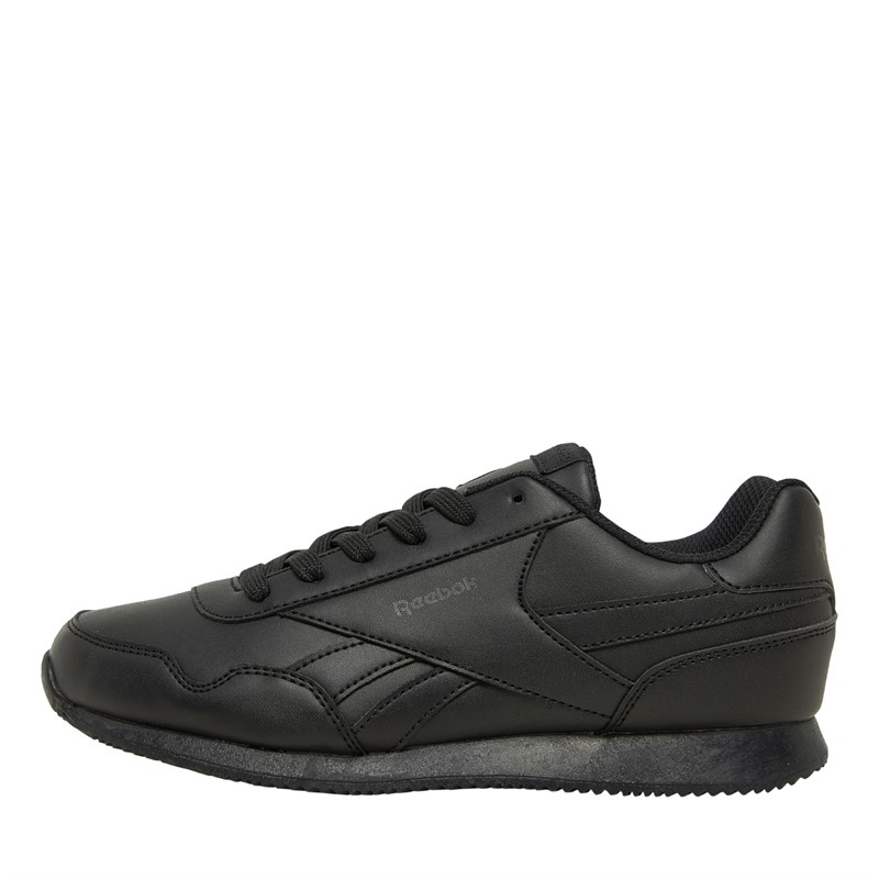 Reebok Classics Junior Boys Reebok Royal Classic Jogger 3.0 Trainers Black/Black/Black