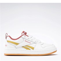 Reebok Classics Junior Girls Reebok Royal Prime 2.0 Trainers White/Gold Metallic/Sedona Rose