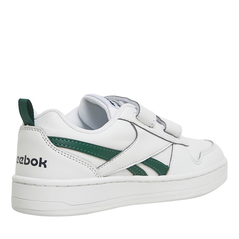 Reebok Classics Boys Reebok Royal Prime 2.0 2V Trainers Footwear White/Footwear White/Dark Green