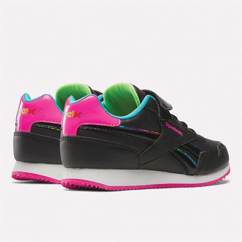 Reebok black and pink trainers deals