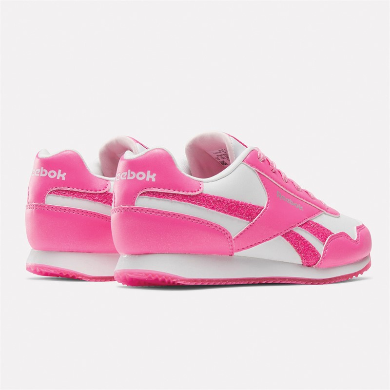 Reebok Classics Infant Girls Reebok Royal Classic Jogger 3.0 1v Trainers True Pink/Footwear White/Pink