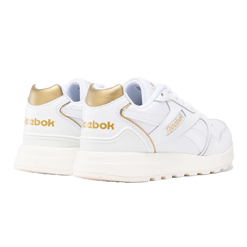 Reebok Classics Dames Reebok GL1000 Sneakers Hvid/Kridt/Guld Metal