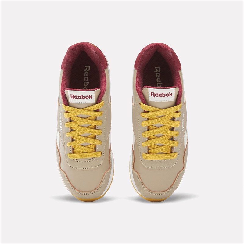 Reebok Classics Basket Reebok Royal Classic Jogger 3.0 Garcon Beige Boulder Bourgogne Classique Or Retro