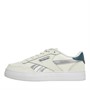 Reebok Classics Reebok Court Advance Bold Sneakers Dames Krijt/Hoops Blauw/Zilver Metallic