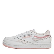 Reebok Classics Junior Girls Club C Revenge Trainers White/Porcelain Pink/Pink Glow