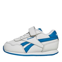 Reebok Classics Infant Reebok Royal Classic Jogger 3.0 1V Trainers White/Kinetic Blue/Kinetic Blue