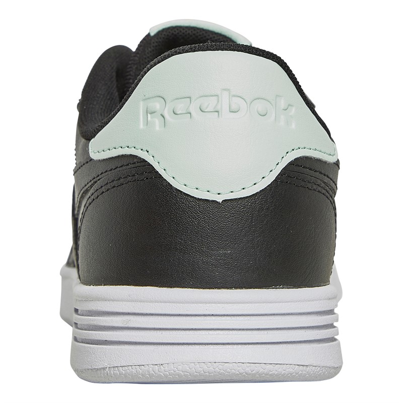 Reebok Classics Womens Reebok Court Advance Trainers Core Black/Aqu Dust/Sport Green