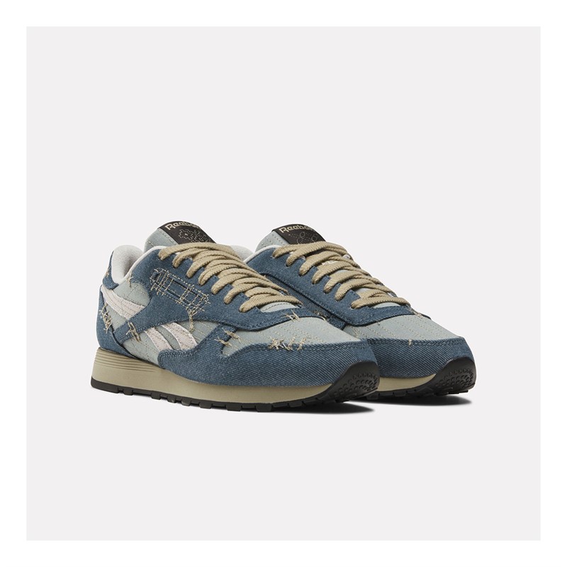 Reebok Classics Classic Leather Trainers Hoops Blue/Astral Grey/Night Black