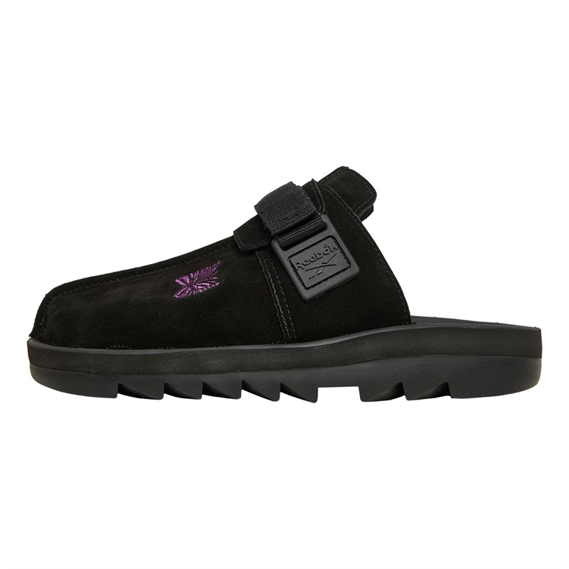 Reebok Classics Beatnik Mules Core Black/Extreme Purple/Core Black