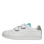 Reebok Classics Girls Reebok Royal Complete Clean 2.0 ALT Strap Trainers White/Silver Metallic/Digital Blue