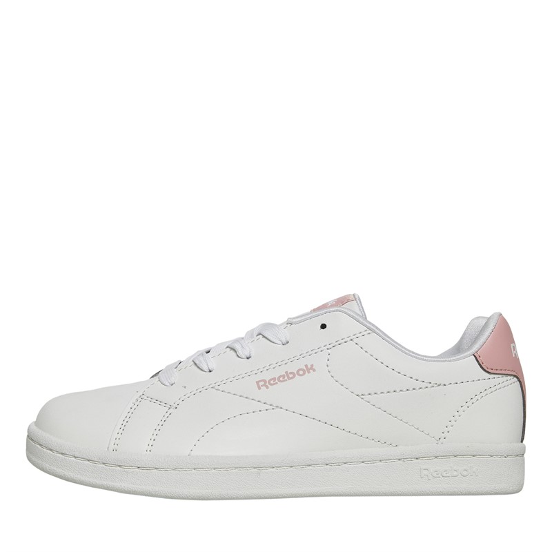 Reebok Classics Junior Girls Reebok Royal Complete Clean 2.0 Trainers White/Pink Glow/White