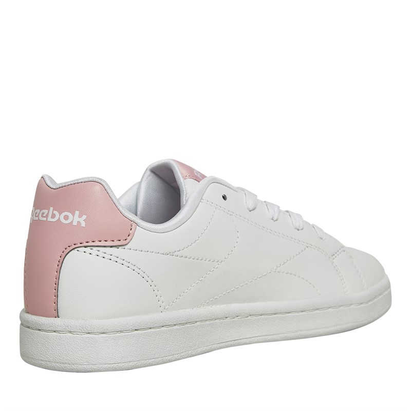 Reebok Classics Junior Girls Reebok Royal Complete Clean 2.0 Trainers White/Pink Glow/White