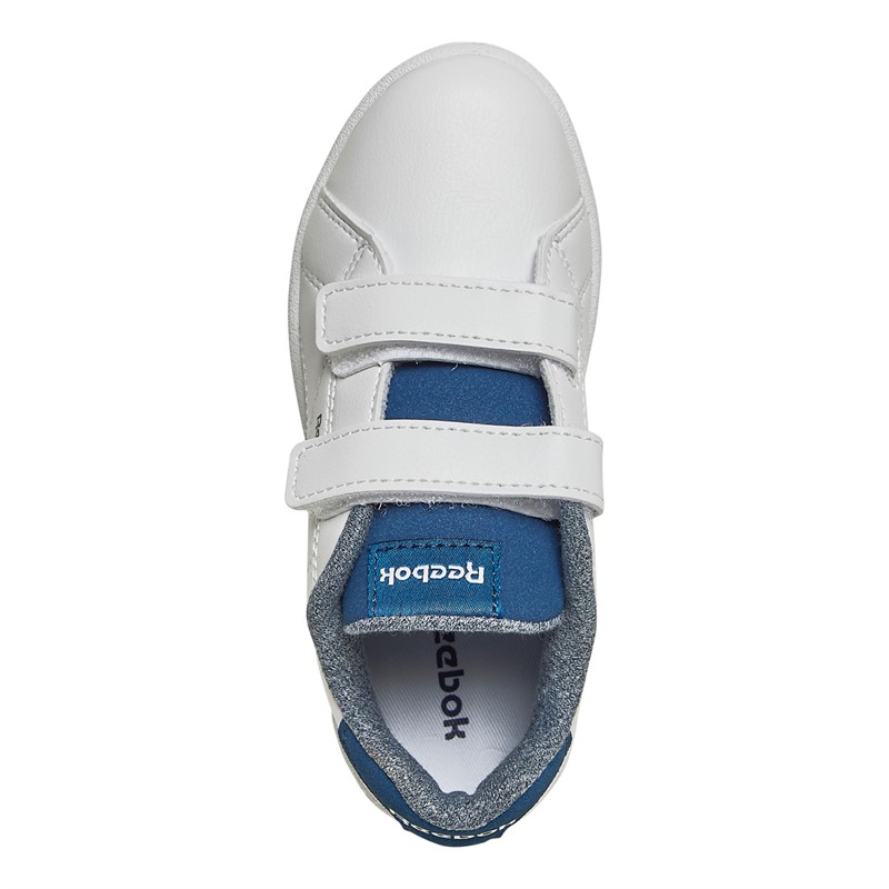 Reebok Classics Infant Kids Reebok Royal Complete Clean 2.0 2v Trainers White/Uniform Blue/Uniform Blue