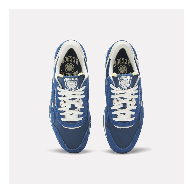 Reebok Classics X Anine Bing Classic Nylon Trainers Navy/White/Chalk