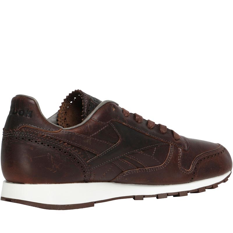 reebok sneakers brown
