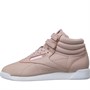 Reebok Classics Damer Freestyle Hi Beach Basketballstøvler Støvet Lyserød