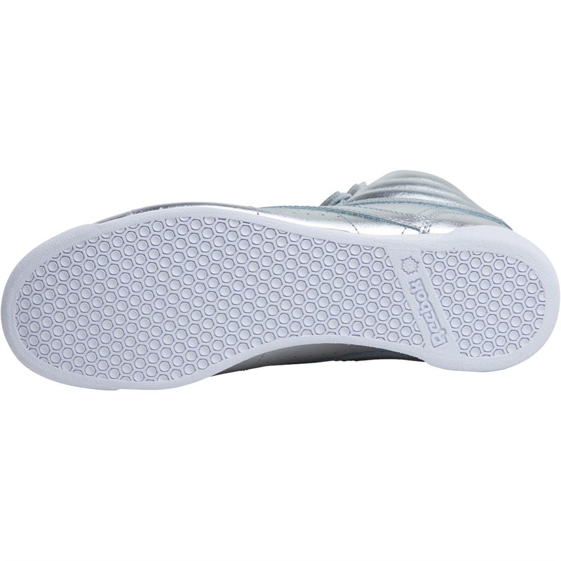 silver reebok classics womens