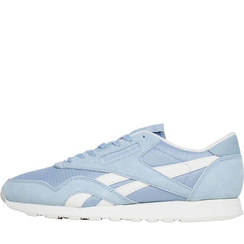 reebok classic nylon trainers in grey