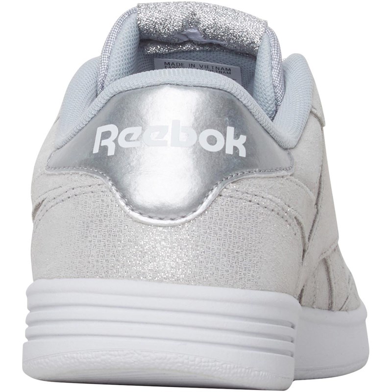 Buy Reebok Classics Womens Royal Techque T Trainers Silver Metallic White Lgh Solid Grey