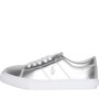 Ralph Lauren Baskets Theron Junior Argenté Métallique