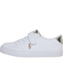 Ralph Lauren Junior Theron IV PS Trainers White Tumbled/Gold Metallic/Gold PP
