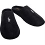 Ralph Lauren Heren Emery Scuff Mule Pantoffels Zwart