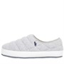 Ralph Lauren Pantoufles Maxson Padded Homme Gris Chiné