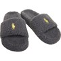 Ralph Lauren Pantoufles Hendrick Homme Gris Foncé