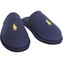 Ralph Lauren Mens Klarence Mule Slippers Navy/Yellow