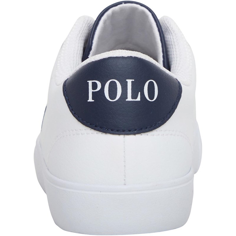 Ralph Lauren Drenge Theron IV Sneakers Hvid