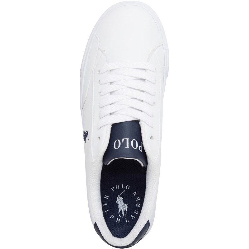 Ralph Lauren Drenge Theron IV Sneakers Hvid